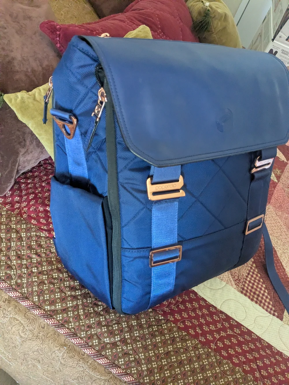Paperclip Willow Diaper Bag